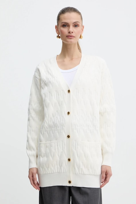 Kardigán Marciano Guess ADELE béžová farba, teplý, 5BGR04 5661Z