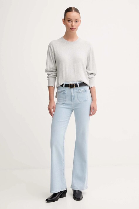 Светр з домішкою вовни Pepe Jeans — AW25-SWD0MH, сірий — фото 2