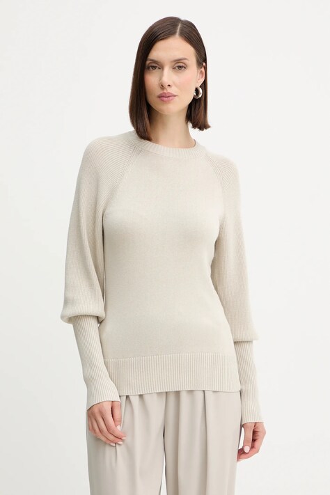 Armani Exchange sweter damski kolor beżowy XW001333 AF13780