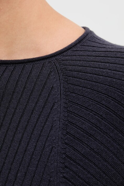 MAX&Co. sweter wełniany damski kolor granatowy lekki 2526366134200