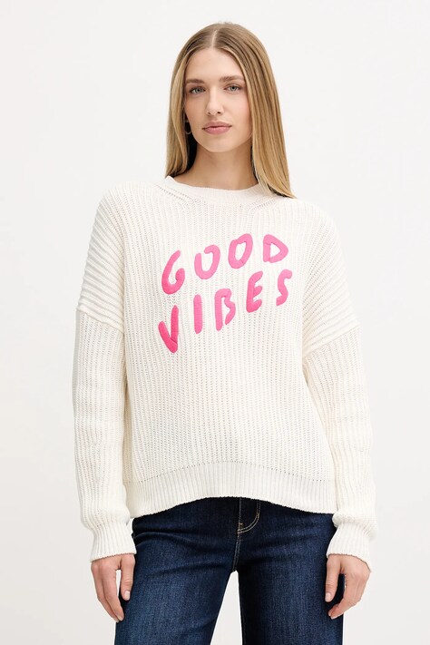 MAX&Co. sweter damski kolor biały 2528366012200