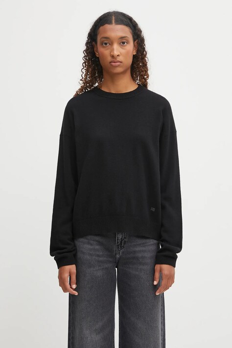 Napapijri wool blend sweater D-Mis black color NP0A88XL9411