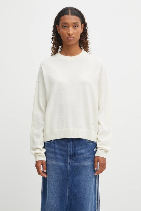 Napapijri pulover din amestec de lână D-Mis culoarea bej, NP0A88XLN1J1