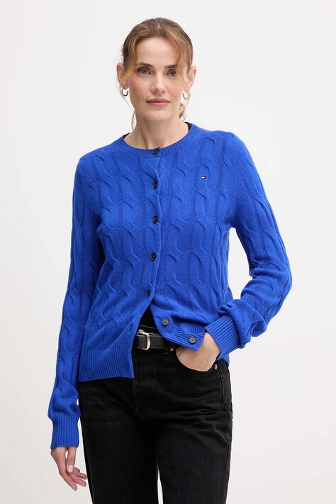Вовняний кардиган Tommy Hilfiger WW0WW47463