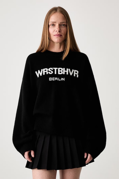 WRSTBHVR Eliam sweater wool Women's black U7025GT.3020