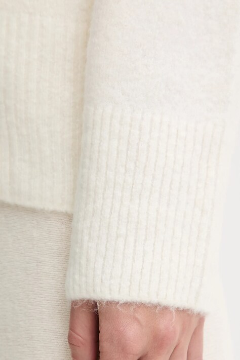 United Colors of Benetton sweter damski kolor beżowy lekki 11CZD10FD