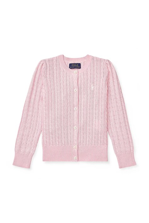 Pulover Polo Ralph Lauren roza barva, 312543047010