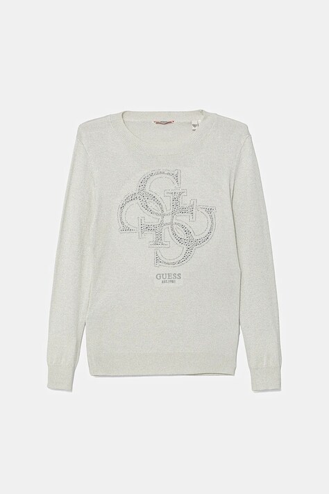 Guess sweter dziecięcy kolor beżowy lekki J5YR01 Z3FP0