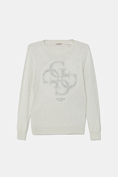 Детски пуловер Guess в бежово от лека материя J5YR01 Z3FP0
