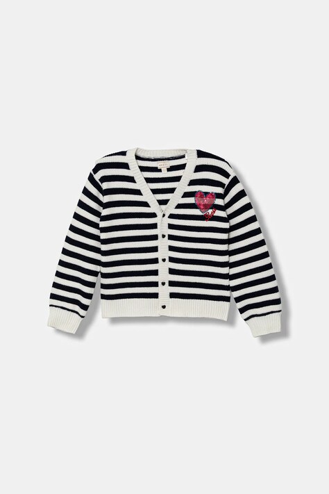 Guess kardigan dziecięcy kolor granatowy lekki K5YR03 Z3FU0