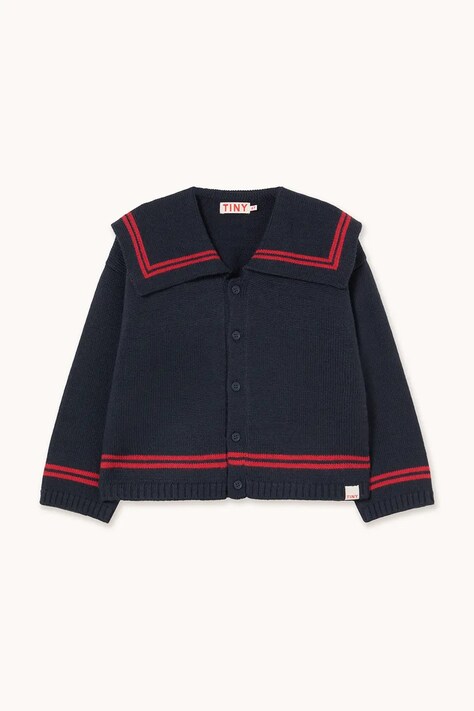 Дитячий светр Tinycottons STRIPES TINY CARDIGAN — фото 2