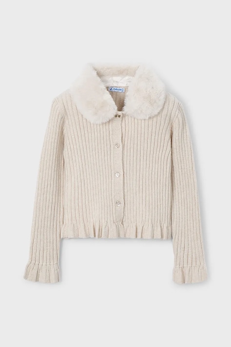 Mayoral cardigan copii culoarea bej, 4311