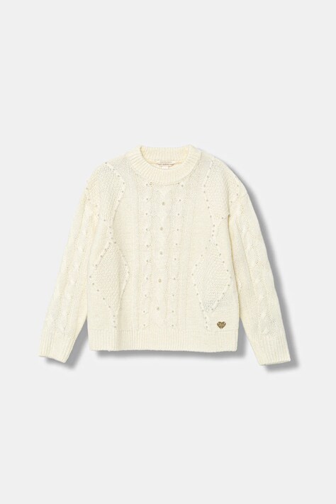 Guess sweter dziecięcy kolor beżowy lekki J5BR00 Z3IC0