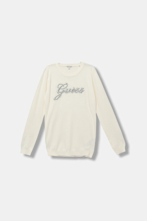 Guess sweter dziecięcy kolor beżowy lekki J5BR13 Z2NQ2