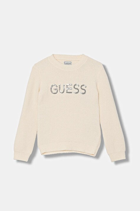 Guess sweter dziecięcy kolor beżowy K5BR00 Z3220