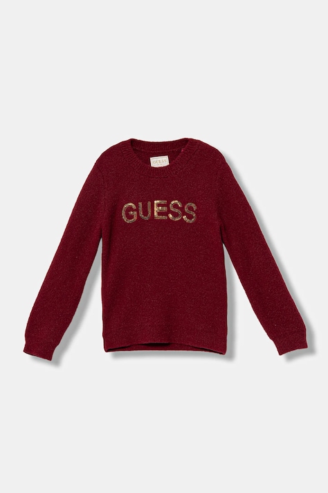 Detský sveter Guess červená farba, K5BR00 Z3220