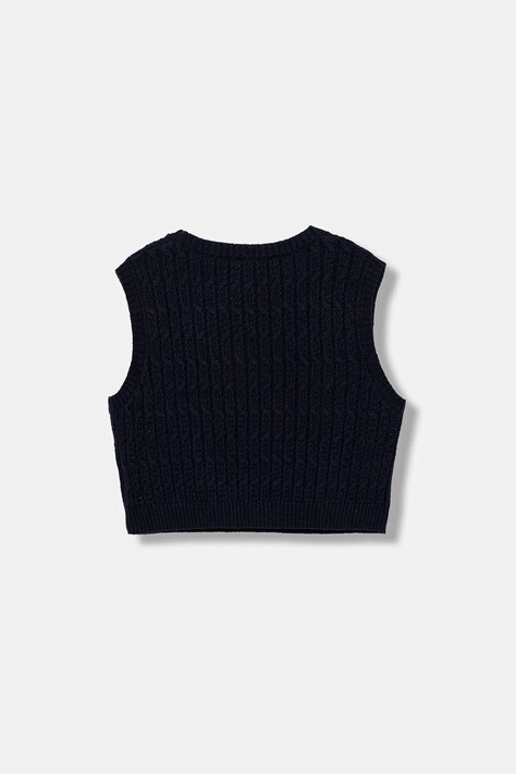 Дитячий жилет United Colors of Benetton — AW25-SWG05B, темно-синій — фото 2