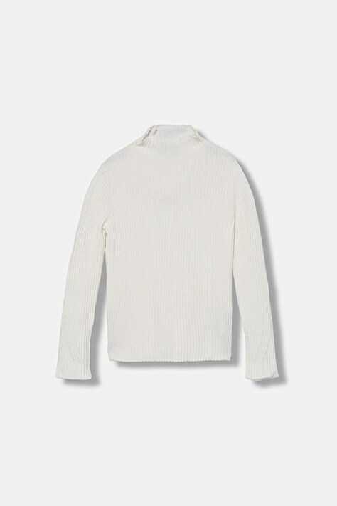 Дитячий светр United Colors of Benetton колір білий легкий 1Y7QC200P