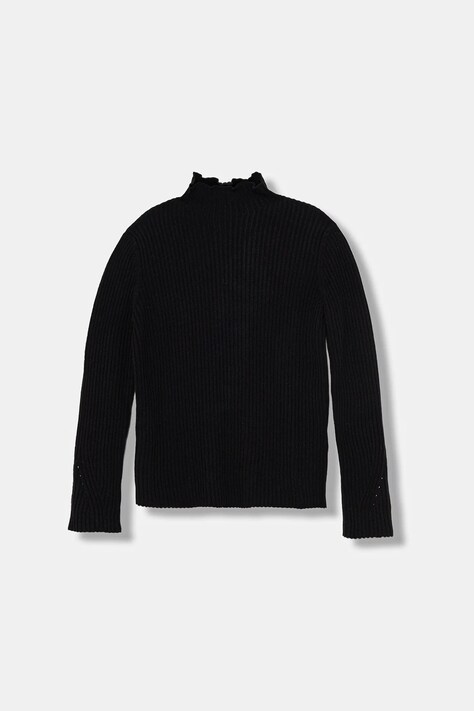 Детский свитер United Colors of Benetton цвет чёрный лёгкий 1Y7QC200P