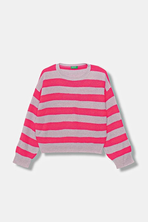 United Colors of Benetton maglione per bambini colore violetto 1Z8SQ108X