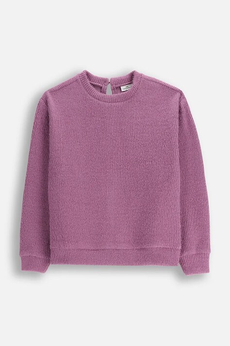 Coccodrillo sweter dziecięcy kolor różowy WINTER COSY GRIL JUNIOR