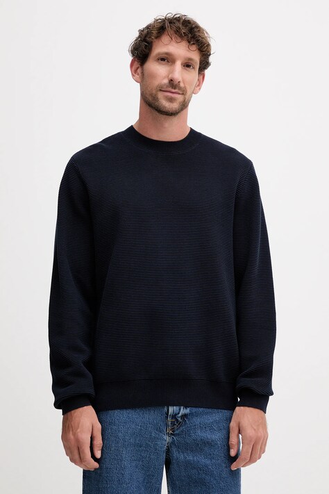 Armani Exchange sweter bawełniany męski kolor granatowy XM000915 AF11967