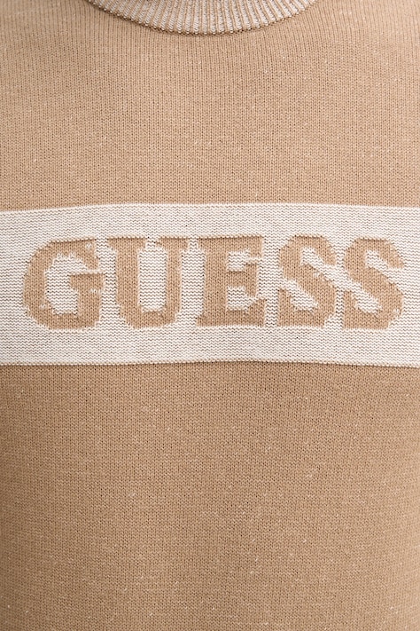 Светр із додаванням вовни Guess JACK — AW25-SWM05L, бежевий — фото 5