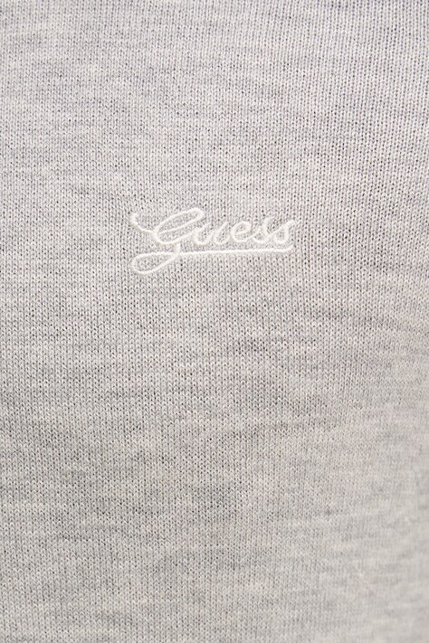 Πουλόβερ σε μείγμα μεταξιού Guess DANIEL ανδρικό, χρώμα: γκρι, M5YR26 Z0122