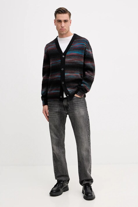 Кардиган з додаванням вовни Paul Smith — AW25-SWM071, барвистий — фото 2