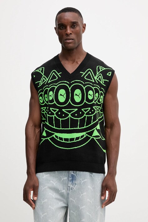 Puma kamizelka PUMA x RIPNDIP męski kolor czarny 632415