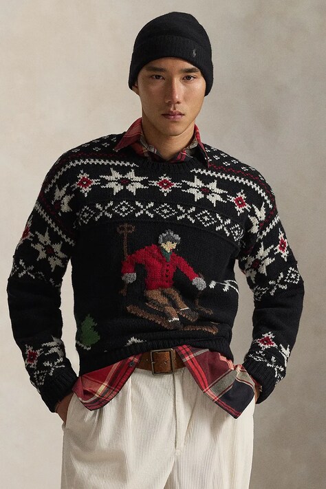 Polo Ralph Lauren sweter męski kolor multicolor 710982259