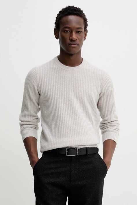 Rag & Bone kasmír pulóver szürke, RH3825F6MCA