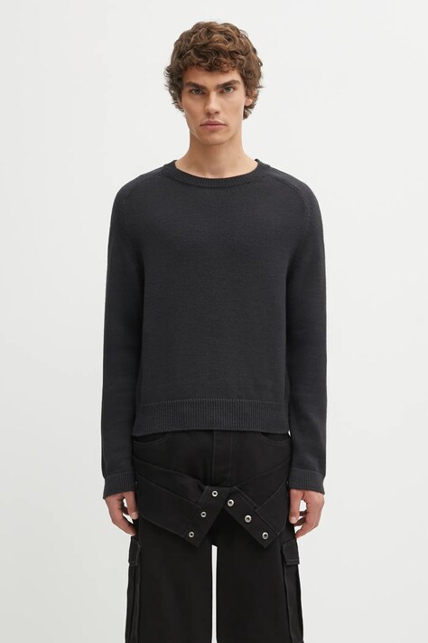 Our Legacy maglione in lana True uomo colore nero  M4253TO