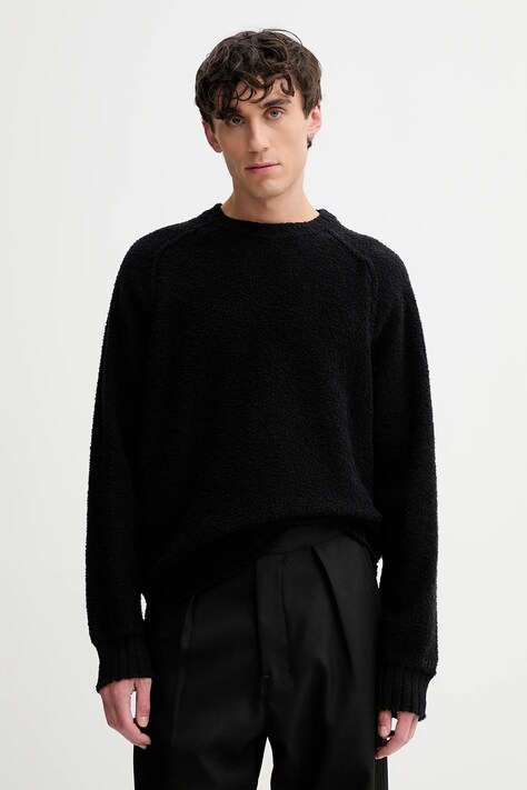 HUGO sweter męski kolor czarny 50547007