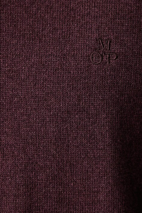Marc O'Polo светр чоловічий з додаванням вовни — AW25-SWM0I6, фіолетовий — фото 5