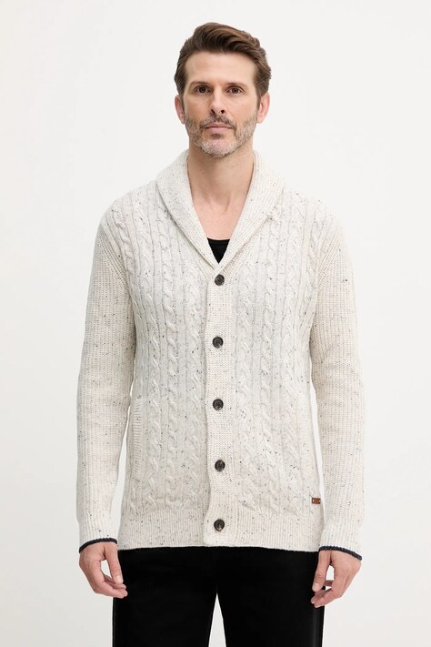 Svetr Liu Jo pánský, béžová barva, QF5186.MA13R