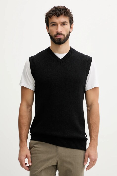 Prsluk s dodatkom vune Lindbergh boja: crna, 30.800221