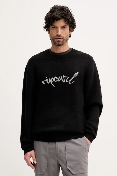 Rip Curl sweter MEDINA męski kolor czarny ciepły 00JMKN