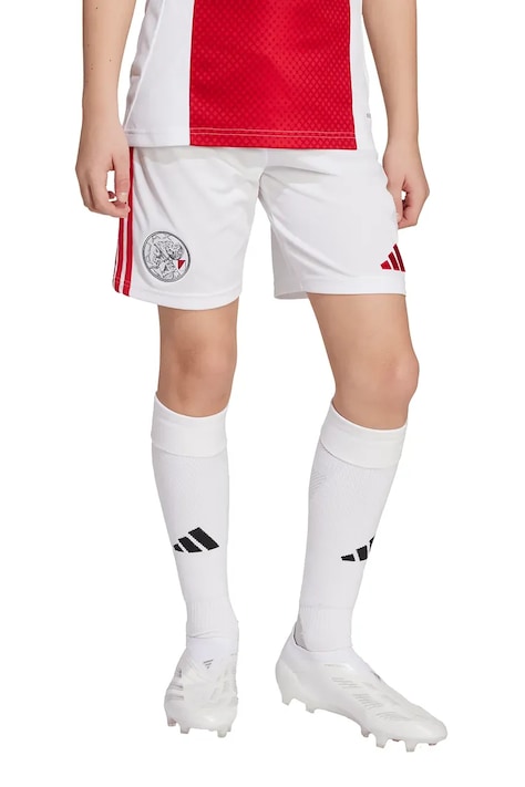 Dječje kratke hlače adidas Performance AJAX boja: bijela, podesivi struk, JI7215