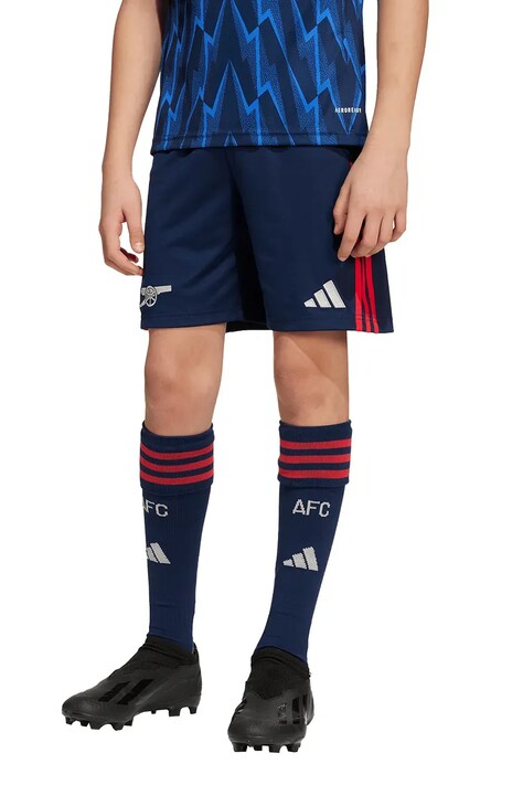 Детски къси панталони adidas Performance AFC в тъмносиньо с регулируема талия JI9547