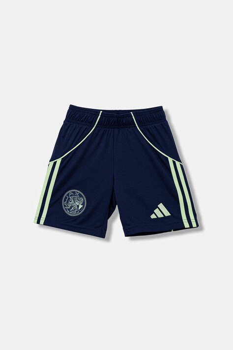 adidas Performance pantaloni scurți copii AJAX culoarea bleumarin, talie reglabila, JI9570