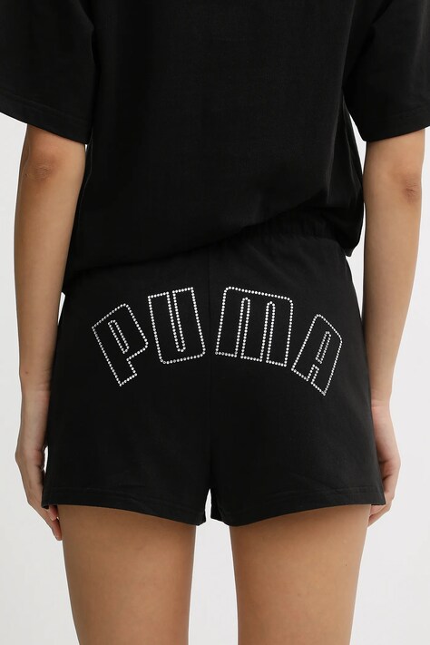 Бавовняні шорти Puma x A$AP ROCKY — AW25-SZD03N, чорний — фото 3