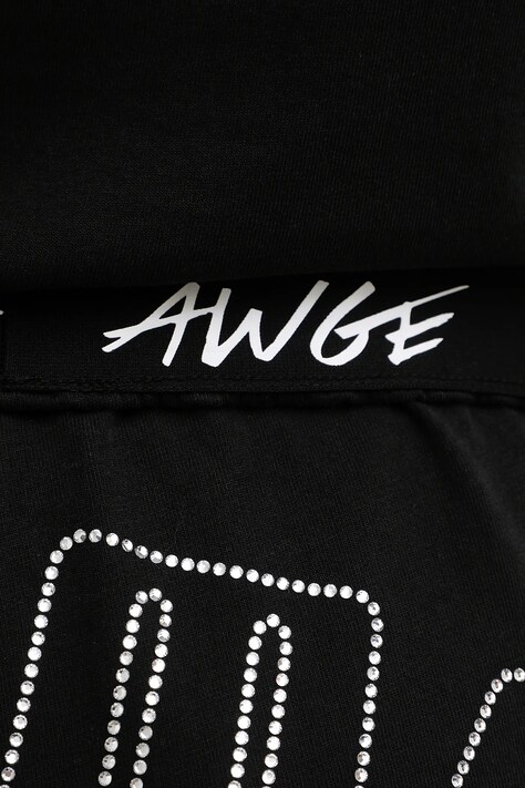 Бавовняні шорти Puma x A$AP ROCKY — AW25-SZD03N, чорний — фото 4