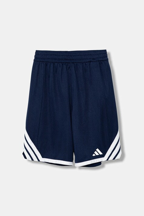 adidas Originals szorty dziecięce kolor granatowy z aplikacją regulowana talia JM5130