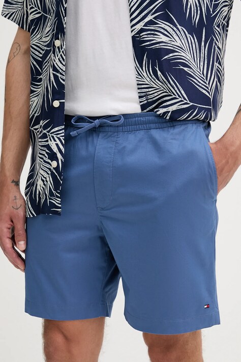 Σορτς Tommy Hilfiger χρώμα: μπλε, MW0MW40743