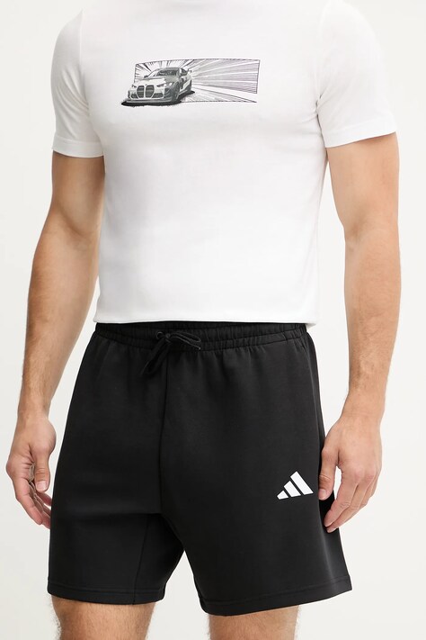Σορτς adidas Future Icons χρώμα: μαύρο, JD4956