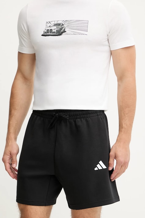 adidas pantaloni scurți Future Icons culoarea negru, JD4956