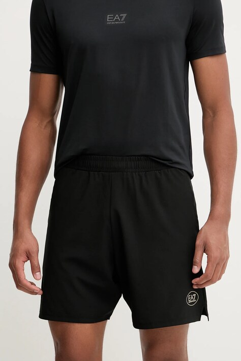 EA7 Emporio Armani szorty treningowe męskie kolor czarny AF17683.7M000835