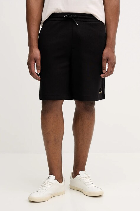 Armani Exchange szorty męskie kolor czarny XM001887 AF10818
