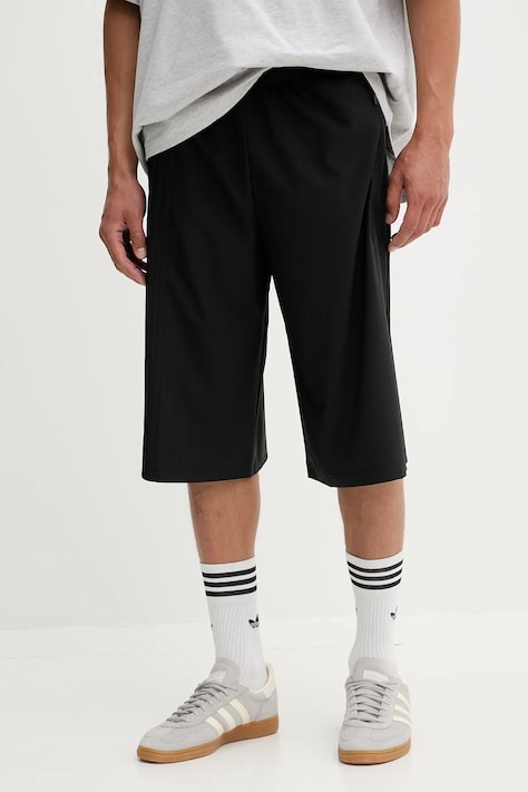 Kraťasy adidas Originals Firebird pánské, černá barva, JV9947